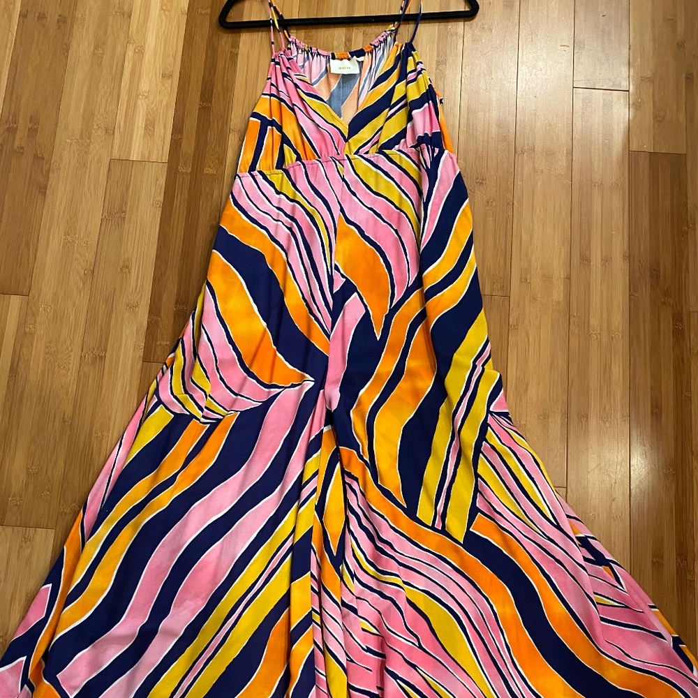 Bright flirty jumpsuit